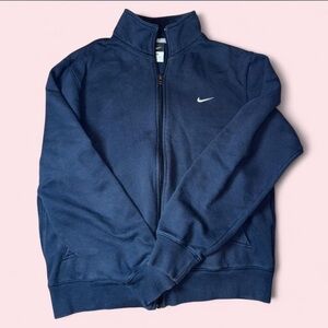 Nike navy Blue Full-Zip Jacket